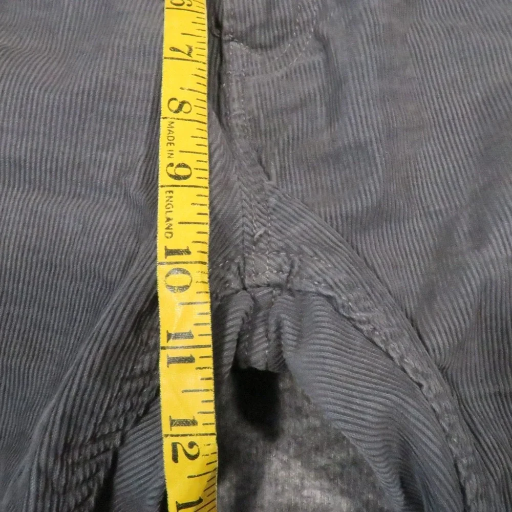 Banana Republic Straight Corduroy Pants 30x30‎ Castle Grey Academia Preppy 90s